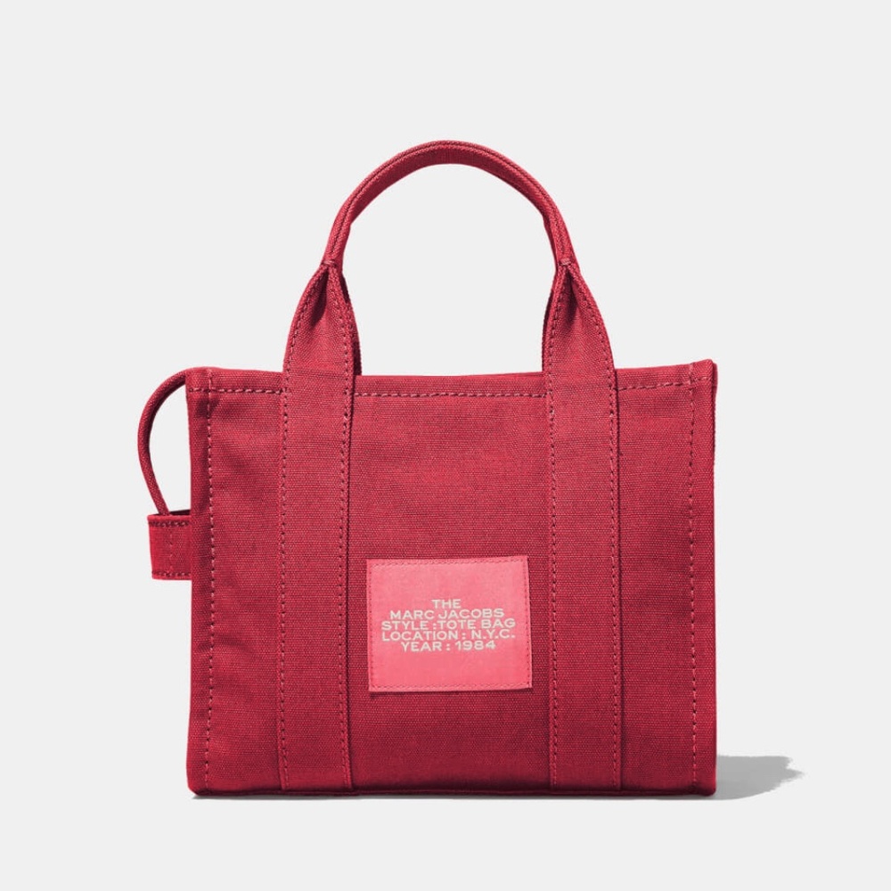 Marc Jacobs The Small Canvas Tote Bag - Persian Red - Picture 3 of 9